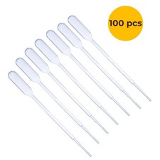 Graduated Pipette 2 ml Measuring Tube – Precision Liquid Dispenser 100pcs