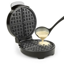 Progress Belgian Waffle Maker Machine Iron 4 Slice Non-Stick Coated Plates 1000W