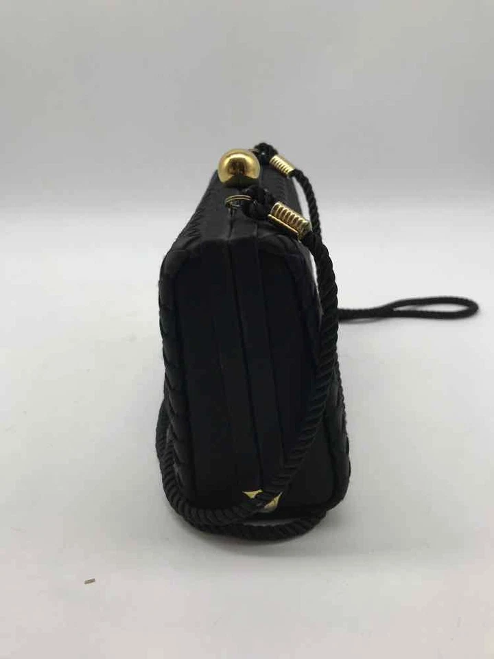 Bandolera Saks Fifth Ave by BALMAIN negra de segunda mano Foto 4 de 4