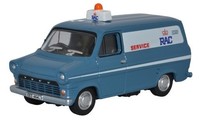 Oxford OXF76FT1009 - 1/76 / Ford Transit Mki Van, RAC Service - Neu
