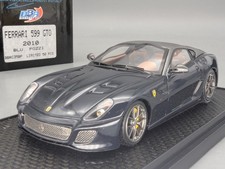 Modellautos 1:43 BBR Concept43 Ferrari 599 GTO 2010 Blu P Ltd. 07/50 pcs mit OVP