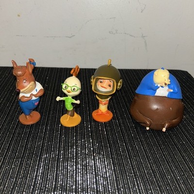 Lot Of 4 PVC Disney Chicken Little Cake Topper Figures
