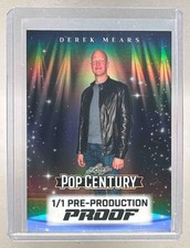 Derek Mears: 2025 Leaf Pop Century Derek Mears 1/1 Pre-Production Proof