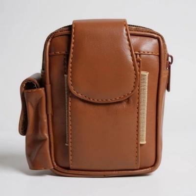 Leatherboss Belt pouch with Cigarette case holder and lighter pocket Belt  Loop