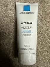 La Roche-Posay NEW Effaclar Medicated Gel Salicylic Acid Cleanser Acne  6.76 oz