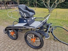 Marathonkutsche/Training Kühnle, Eins- Und zweispänner, Spurbreite Vorne 125 cm.