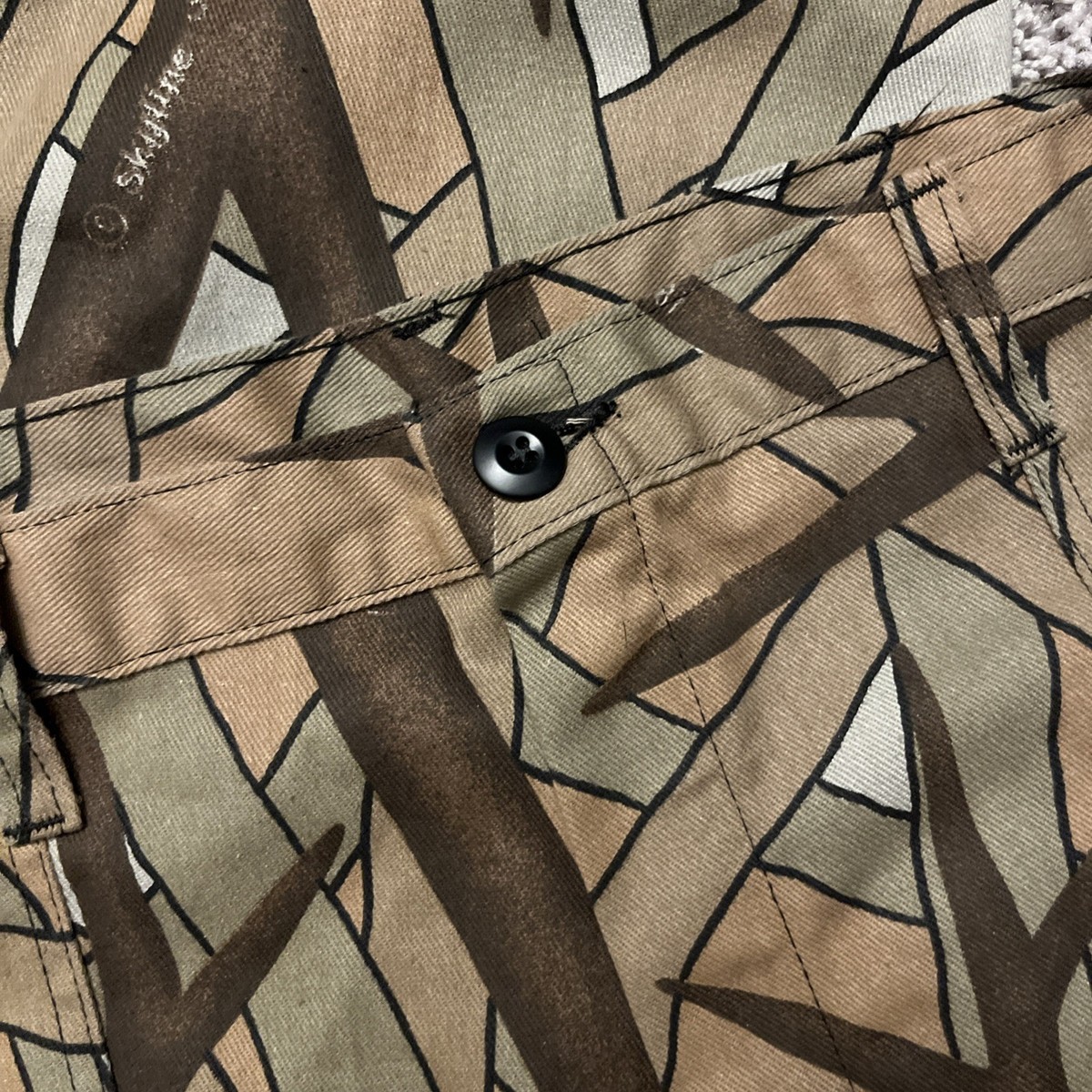 Vintage Skyline 1987 Camo Cargo Hunting Pants Mens Size Medium
