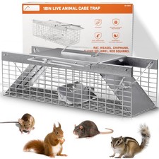 Live Rat Trap Indoor/Outside - Squirrel Trap, Have A Heart Animal for Chipmun...