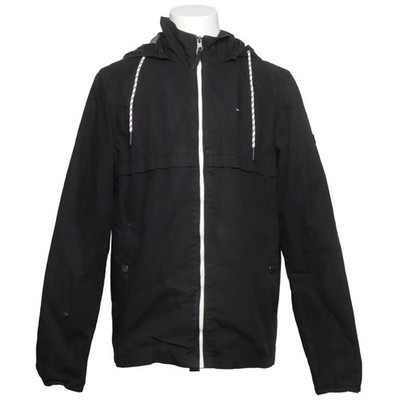 Tommy Hilfiger Denim, Jacke, Herren, Größe: L, Schwarz, Einfarbig #1fv