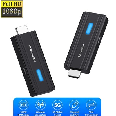 5G 4K Wireless HDMI Transmitter & Receiver 1080P PC TV Audio Video HDMI Extender