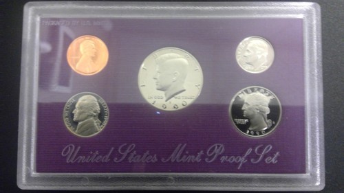 US Mint Proof Sets Lot of 6 88 89 90 91 92 93 Original Boxes - Picture 4 of 9