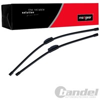 Maxgear 2X Flachbalkenwischblatt SET 700Mm 575Mm Vorne Fahrerseitig Passend FüR