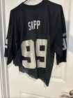 NFL vintage team apparel black Warren Sapp 99 Las Vegas raiders size Medium — photo 6