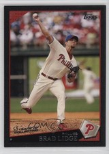 2009 Topps Black /58 Brad Lidge #20 12i0