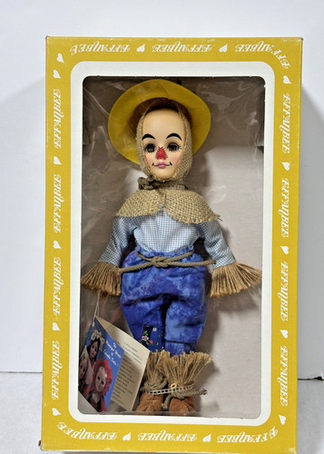 VTG - Wizard of Oz Straw Man 11-1/2" Effanbee Storybook Doll #1158, 1985 NIB - Image 1