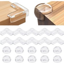 Proofing Corner Protectors 20 Pack Clear Table Edge Guards Furniture Safety