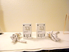    PAIR OF NETGEAR POWERLINE ETHERNET ADAPTERS WITH CABLES XAV1201   