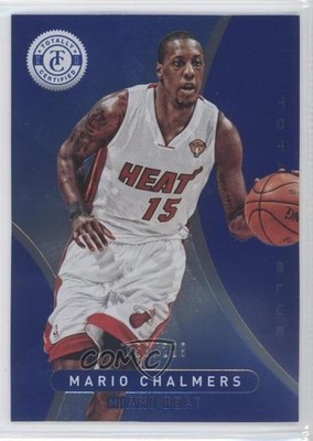 2012-13 Panini Totally Certified Totally Blue 58/299 Mario Chalmers #42 b4y