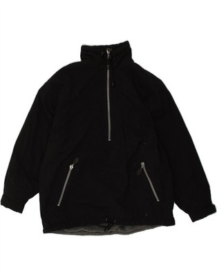 RODEO Herren Graphic Anorak Jacke UK 38 Medium Schwarz Nylon TL01