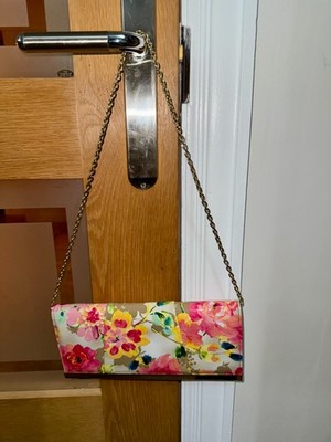JESSICA McClintock Clutch/Schultertasche mit Blumenmuster