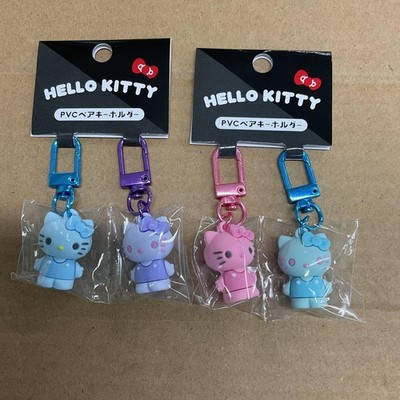 Hello Kitty PVC Pair Charm Two Piece Set 14+ Brand Sanrio Soft Figure NWT MIB