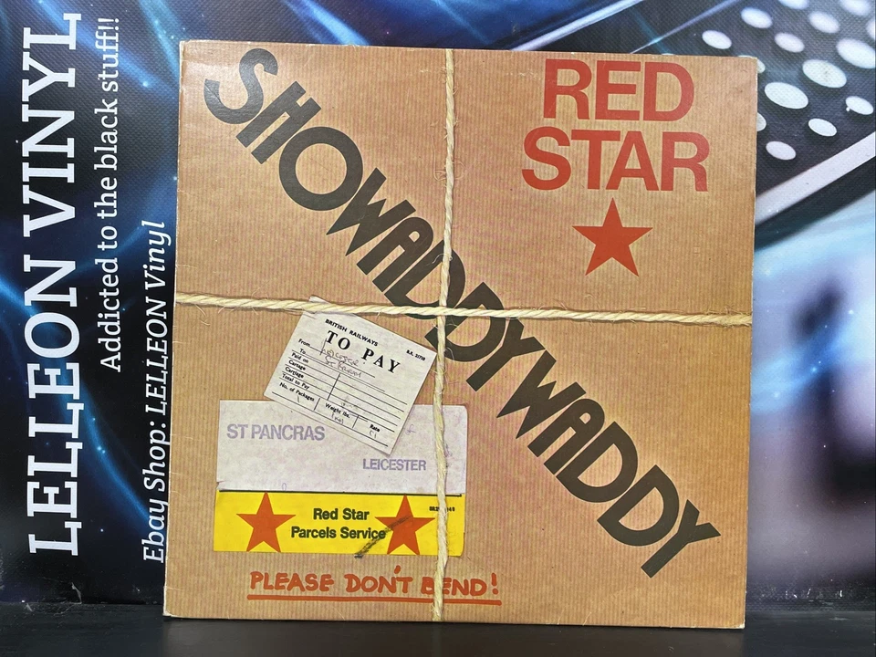 4x Showaddywaddy LP Job Lot Album Vinyl Record Rock Roll Red Star Crepes Bright - Imagem 4 de 4