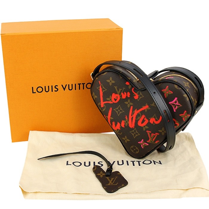 Louis Vuitton Crossbody Bag M45890 Sac Coeur Heart Purse Pochette 