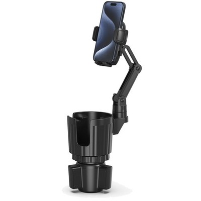 Expanding Cup Holder Phone Mount for All Smartphones