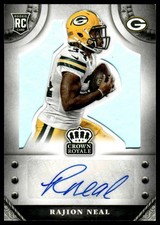 2014 Panini Crown Royale #S-RN Rajion Neal Rookie Signatures #/299