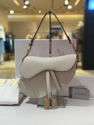 Sac bandoulière Dior Saddle blanc M0446CBAA_M030 129052243