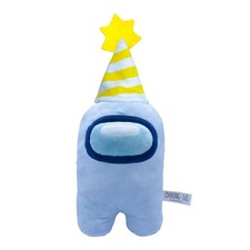 Among Us 7 Inch Plush White Crewmate w/ Party Hat