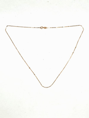 925 Silver Anchor Chain Rosé Gold Filigree Vintage Timeless *44 Cm*