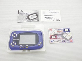 AS IS-SwanCrystal Console (SCT-001 / Blue Violet) WonderSwan JP GA 9000025350204
