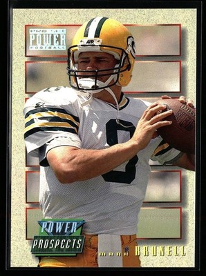 Mark Brunell 1993 Pro Set Power Update #PP4 Power Prospects Green Bay Packers
