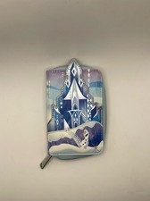 Cartera Loungefly Disney Frozen Princesa Castillo Elsa Cremallera Alrededor Nueva