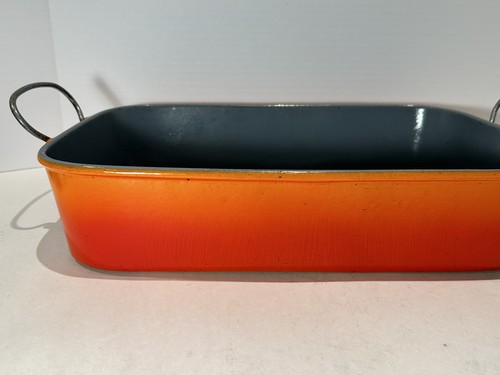 DESCOWARE ~ Large Cast Iron Roasting PAN With HANDLES (#40) ~ Made In BELGIUM - Picture 3 of 16