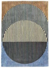Hand Tufted Area Rug Modern  Custom Woolen Carpet for Living Room, Bedroom Rug
