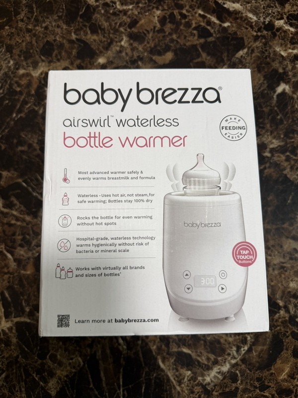 Baby Brezza Air Swirl Waterless Baby Bottle Warmer Brand New Sealed