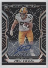 2020 Panini Obsidian Rookies Electric Etch Orange 19/75 Josiah Deguara Auto 0p73