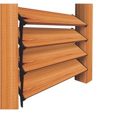 Nuvo Iron Louver Blinds & Shutter System - Hardware Kit (Designed for use of up