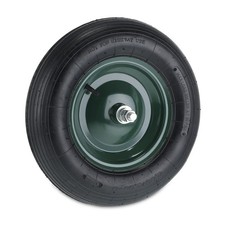 Schubkarrenrad 4.80 4.00-8 Schubkarrenreifen Ersatzrad Schubkarre 39 cm Gummi