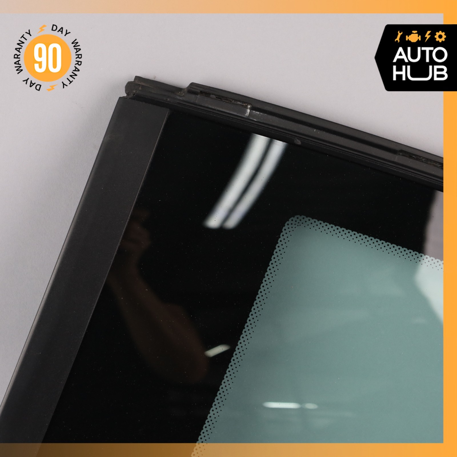Maserati GranTurismo M145 Coupe Rear Left Side Quarter Window Glass OEM 60k