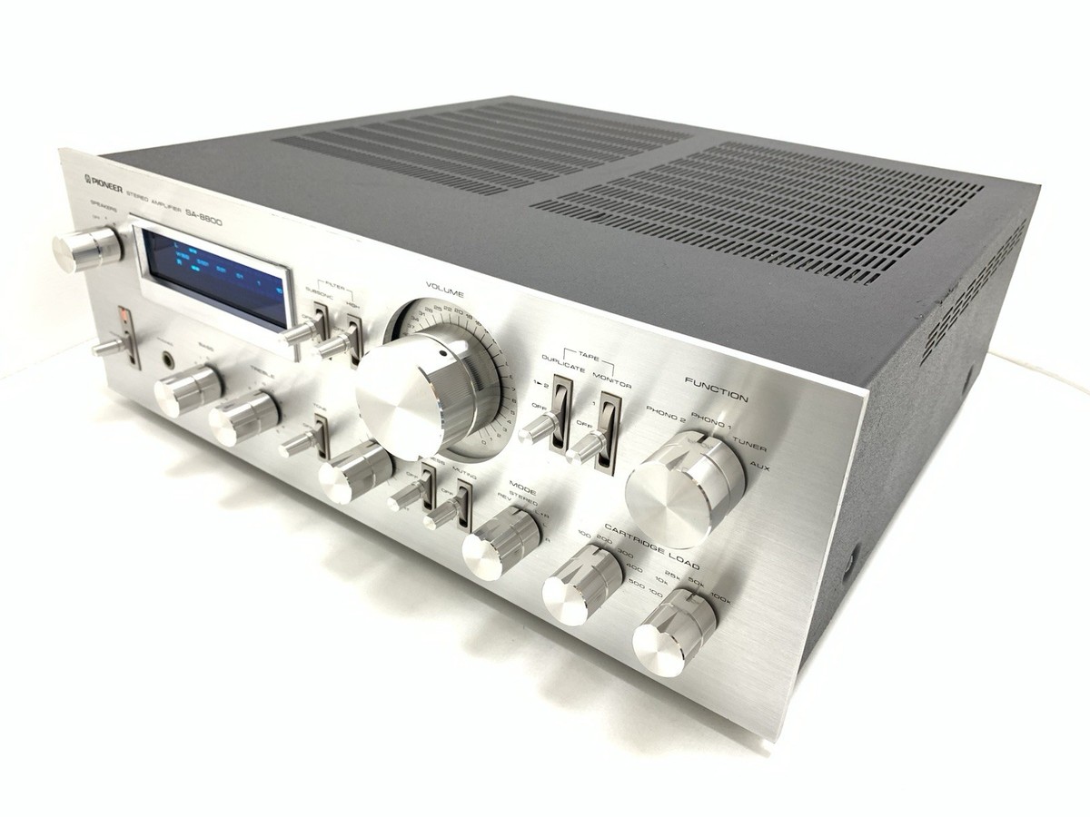 PIONEER Sa 8800 Stereo Amplifier 2X 80Watts RMS Blue Line