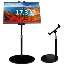 Height Adjustable iPad Stand for Desk, Portable Monitor Stand, Adjustable Tab...