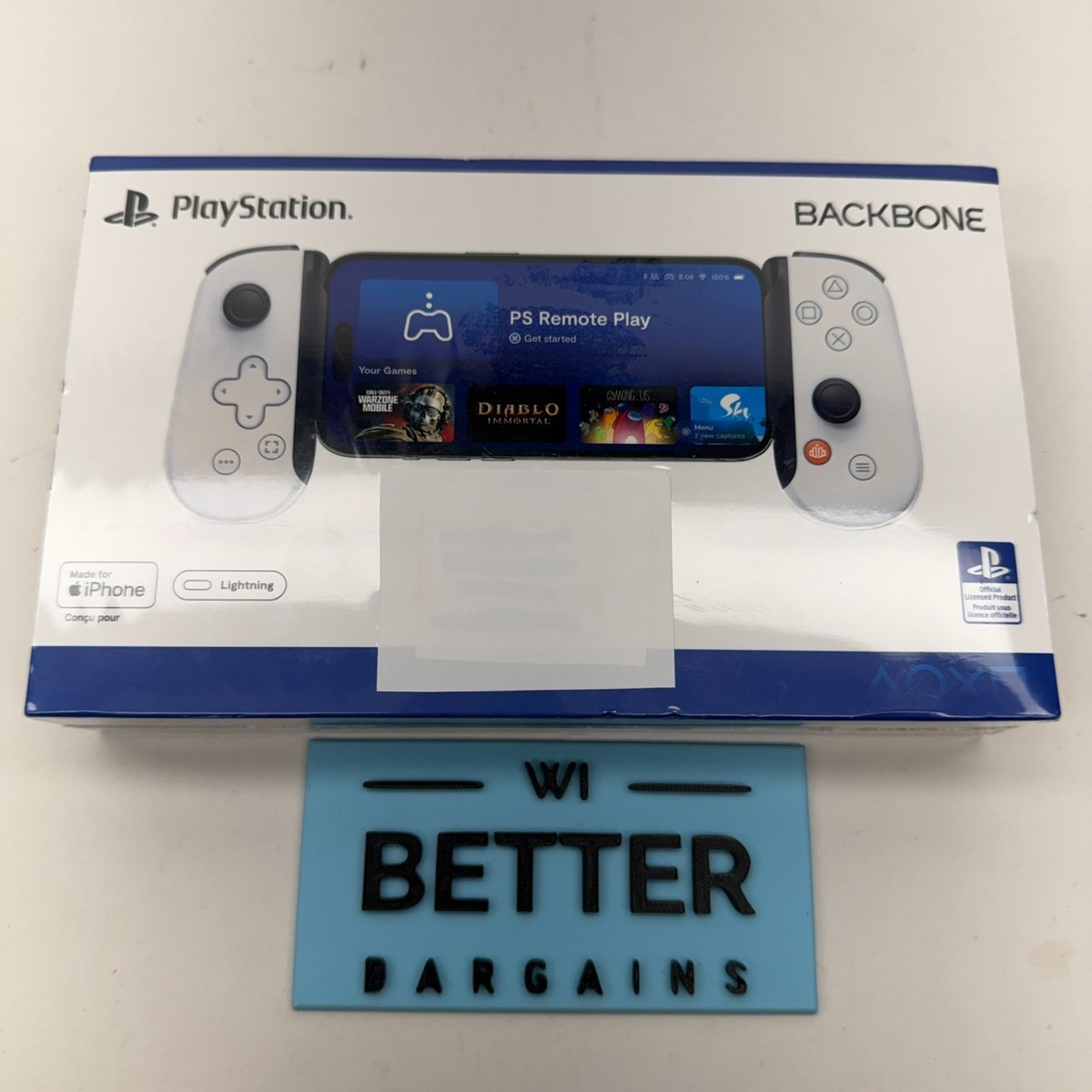BACKBONE One Mobile Gaming Controller for iPhone (Lightning