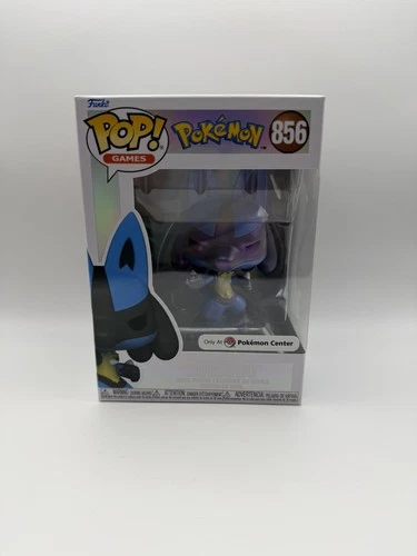 Funko Pop! Pokemon Center Lucario Pearlescent 856 exclusive