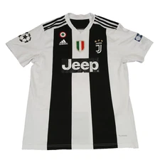 ADIDAS JUVENTUS FC 2018/19 CF3489 UEFA CHAMPIONS LEAGUE JERSEY SOCCER SIZE XL
