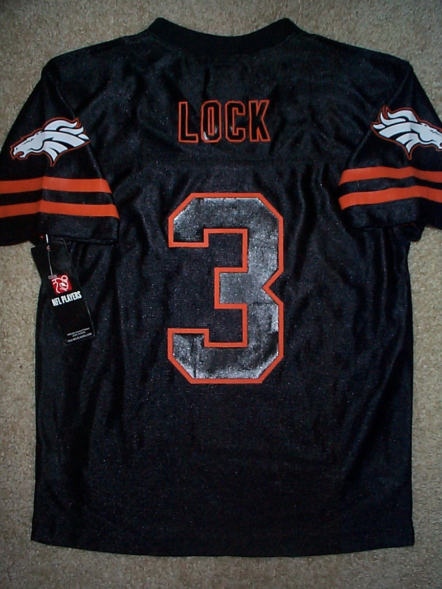 Denver Broncos DREW LOCK nfl Jersey YOUTH KIDS BOYS CHILDRENS (L-LARGE 12-14)
