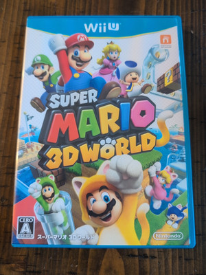 Super Mario 3D World Wii U Nintendo Japan Region Locked US Seller