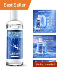 Water-Based Personal Lubricant for Men Women Smooth, Long-Lasting Non-S...